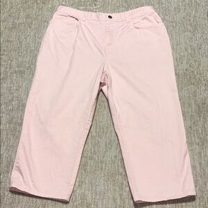 14 Lauren Jeans Ralph Lauren Pink cropped Capri jeans pants Easter Gender reveal